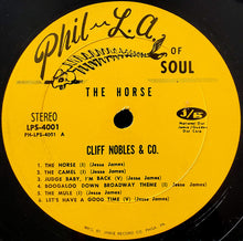Laden Sie das Bild in den Galerie-Viewer, Cliff Nobles &amp; Co : The Horse (LP, Album)
