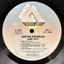 Laden Sie das Bild in den Galerie-Viewer, Aretha* : Jump To It (LP, Album, Club, CRC)
