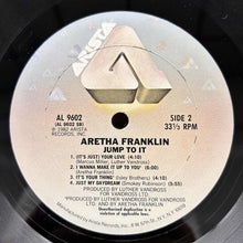 Laden Sie das Bild in den Galerie-Viewer, Aretha* : Jump To It (LP, Album, Club, CRC)

