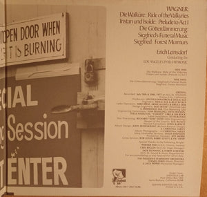 Wagner*, Erich Leinsdorf Conducting The Los Angeles Philharmonic* : Die Walküre: Ride Of The Valkyries / Tristan Und Isolde: Prelude To Act I / Götterdämmerung: Siegfried’s Funeral Music / Siegfried: Forest Murmurs (LP, Ltd, RP, Gat)