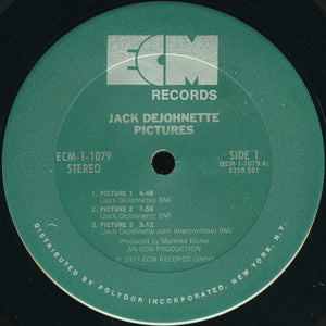Jack DeJohnette : Pictures (LP)