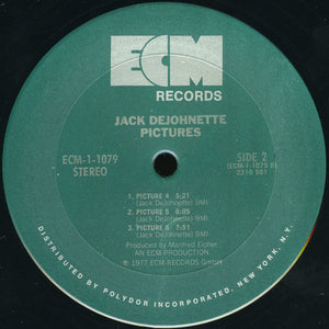 Jack DeJohnette : Pictures (LP)
