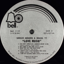 Laden Sie das Bild in den Galerie-Viewer, Sergio Mendes And Brasil '77* : Love Music (LP, Album)
