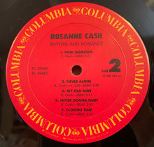 Load image into Gallery viewer, Rosanne Cash : Rhythm And Romance (LP, Album, Pit)
