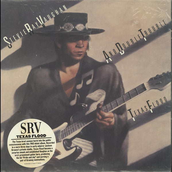 Stevie Ray Vaughan And Double Trouble* : Texas Flood (LP, Album, RE)