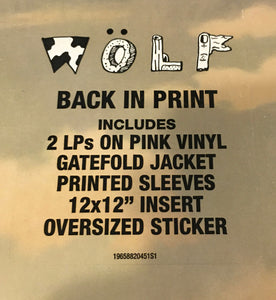 Tyler, The Creator : Wolf (2xLP, Album, RP, Pin)