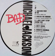 Load image into Gallery viewer, Michael Jackson : Bad (LP, Album, RE, RP, Gat)
