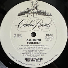 Charger l'image dans la galerie, OC Smith : Together (LP, Album, Promo, Ter)
