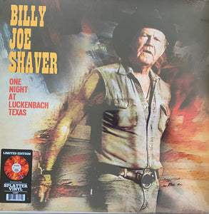 Billy Joe Shaver : One Night At Luckenbach Texas (LP, Ltd)