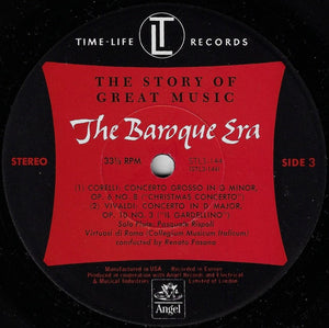 Various : The Baroque Era (4xLP, Comp, Scr + Box)