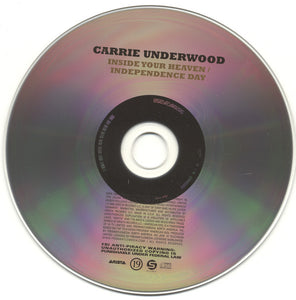 Carrie Underwood : Inside Your Heaven / Independence Day (CD, Single)