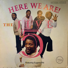 Load image into Gallery viewer, The Jive 5* Featuring Eugene Pitt : Here We Are! (LP, Album, Ter)
