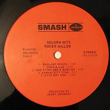 Laden Sie das Bild in den Galerie-Viewer, Roger Miller : Golden Hits (LP, Comp, Club)
