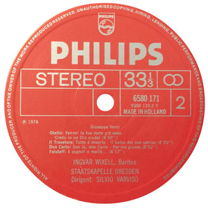 Ingvar Wixell, Dresden State Orchestra*, Silvio Varviso : Ingvar Wixell Sings Verdi (LP, Album)