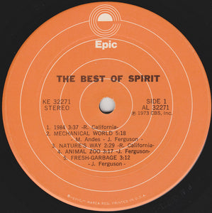Spirit (8) : The Best Of Spirit (LP, Comp, San)