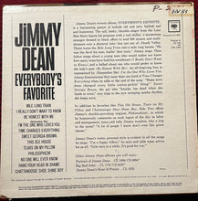 Laden Sie das Bild in den Galerie-Viewer, Jimmy Dean : Everybody's Favorite (LP, Album, Mono, Promo)
