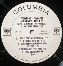 Laden Sie das Bild in den Galerie-Viewer, Jimmy Dean : Everybody's Favorite (LP, Album, Mono, Promo)

