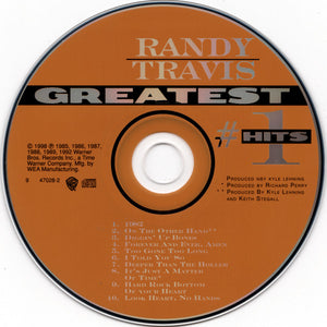 Randy Travis : Greatest #1 Hits (CD, Comp)
