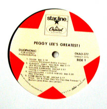 Laden Sie das Bild in den Galerie-Viewer, Peggy Lee : Peggy Lee's Greatest! (LP, Comp, RE)
