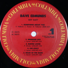 Load image into Gallery viewer, Dave Edmunds : Riff Raff (LP, Album, Pit)
