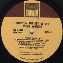 Load image into Gallery viewer, Stevie Wonder : Songs In The Key Of Life (2xLP, Wad + 7", EP + Album)
