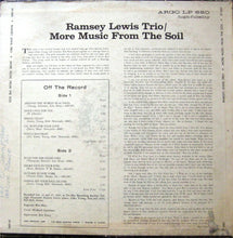 Load image into Gallery viewer, The Ramsey Lewis Trio : More Music From The Soil (LP, Album)
