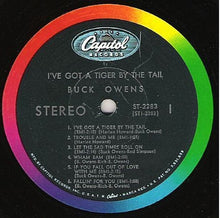 Load image into Gallery viewer, Buck Owens And His Buckaroos : I've Got A Tiger By The Tail (LP, Album, Scr)

