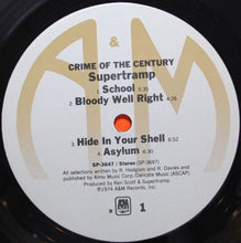 Laden Sie das Bild in den Galerie-Viewer, Supertramp : Crime Of The Century (LP, Album, RE)
