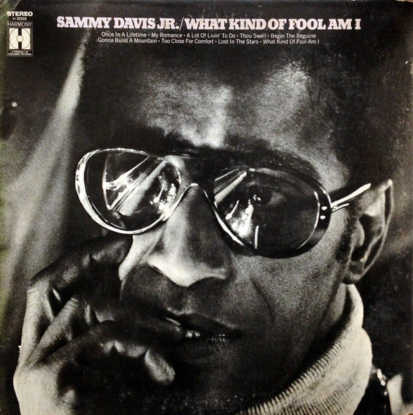 Sammy Davis Jr. : What Kind Of Fool Am I (LP, Album, RE)