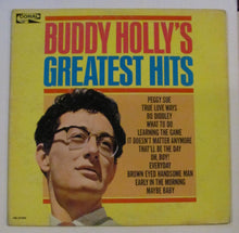 Laden Sie das Bild in den Galerie-Viewer, Buddy Holly : Buddy Holly&#39;s Greatest Hits (LP, Comp, Mono, Pin)
