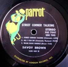 Charger l&#39;image dans la galerie, Savoy Brown : Street Corner Talking (LP, Album, W -)
