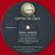 Load image into Gallery viewer, Oingo Boingo : Dead Man's Party (LP, Album, RE, RP, Red)
