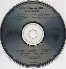 Laden Sie das Bild in den Galerie-Viewer, Stevie Ray Vaughan And Double Trouble* : Soul To Soul (CD, Album, RE, Pit)
