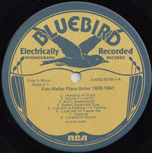 Laden Sie das Bild in den Galerie-Viewer, Fats Waller : Piano Solos 1929-1941 (2xLP, Comp, Mono)
