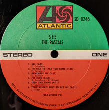 Load image into Gallery viewer, The Rascals : See (LP, Album, SXT)
