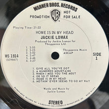 Charger l'image dans la galerie, Jackie Lomax : Home Is In My Head (LP, Album, Promo)
