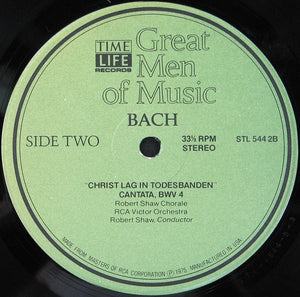 Johann Sebastian Bach : Great Men Of Music (4xLP, Comp + Box)