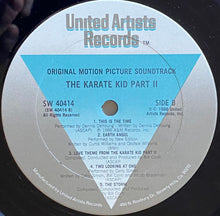 Load image into Gallery viewer, Various : The Karate Kid Part II (Original Motion Picture Soundtrack) (LP, Comp, Car)
