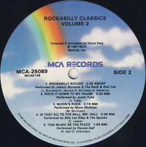 Various : Rockabilly Classics Vol. 2 (LP, Comp, Glo)