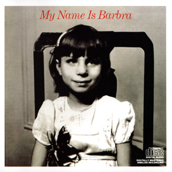 Barbra Streisand : My Name Is Barbra (CD, Album, RE)