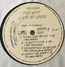 Load image into Gallery viewer, The Who : Live At Leeds (LP, Album, RE)
