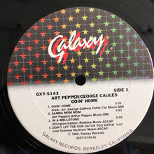 Charger l'image dans la galerie, Art Pepper And George Cables : Goin' Home (LP, Album)
