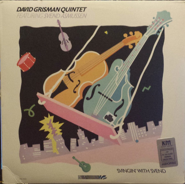 David Grisman Quintet Featuring Svend Asmussen : Svingin' With Svend (LP, Album)