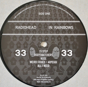 Radiohead : In Rainbows (LP, Album, RE)