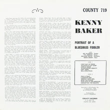 Laden Sie das Bild in den Galerie-Viewer, Kenny Baker (4) : Portrait Of A Bluegrass Fiddler (LP, Album)
