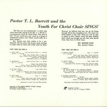 Load image into Gallery viewer, Pastor T. L. Barrett And The Youth For Christ Choir : Like A Ship... (Without A Sail) (LP, Album, RE, Spl)
