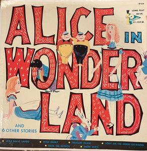 Eddie Maynard's Orchestra & Chorus : Alice in Wonderland and 6 Other Stories (LP, RE)