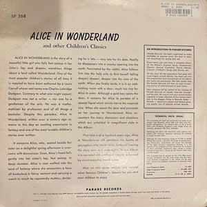 Eddie Maynard's Orchestra & Chorus : Alice in Wonderland and 6 Other Stories (LP, RE)