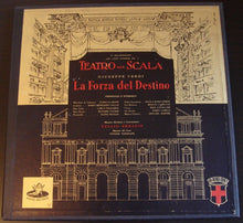 Laden Sie das Bild in den Galerie-Viewer, Giuseppe Verdi, Teatro Alla Scala, Tullio Serafin : La Forza Del Destino (3xLP, Album + Box)
