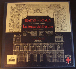 Giuseppe Verdi, Teatro Alla Scala, Tullio Serafin : La Forza Del Destino (3xLP, Album + Box)